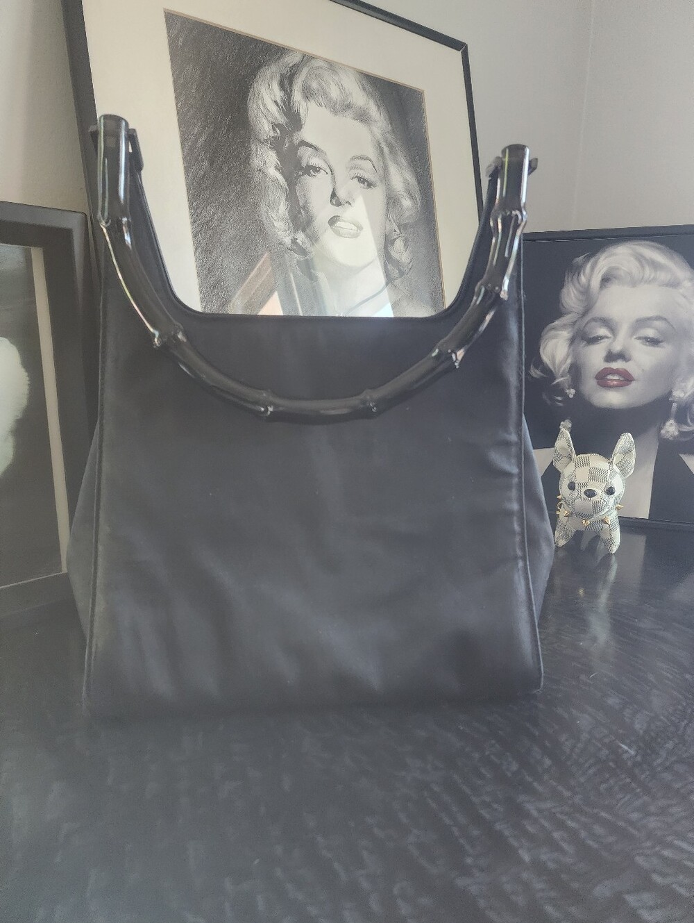 Gucci Shoulder Bag with Bamboo-Style Handle